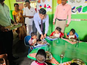 முன்பள்ளி சிறார்களிற்கான சத்துமா வழங்கும் செயற்றிட்டம். 02.05.2023